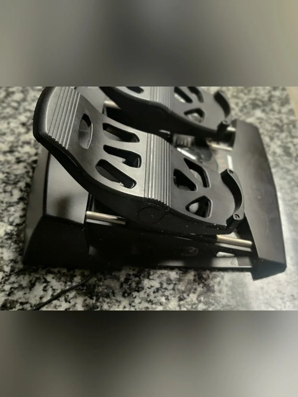 Thrustmaster T.Flight Rudder Pedals TFRP Flight Simulator Pedals Tested Working
